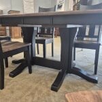 Amish Made Solid Wood 7 Piece Dining Set - Image 2