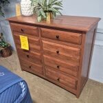Amish Made Solid Wood Double Dresser