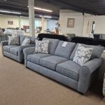 2 Piece Set: Sofa & Loveseat