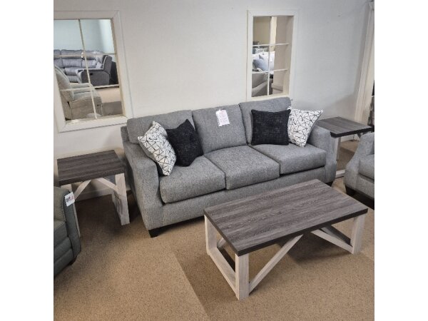 3 Piece Table Set: Cocktail Table & 2 End Tables