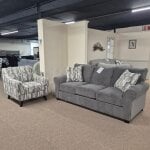 2 Piece Set: Sofa & Accent Chair
