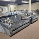 2 Piece Set: Sofa & Loveseat