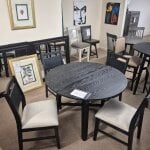 5 Piece Set: Table & 4 Chairs