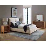 King Uph Bed-Pure White - Image 5
