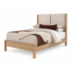 Mercer Street Queen Shelter Uph Bed-ecru - 864-553-355-051-722
