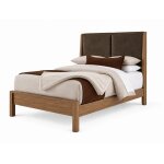 King Shelter Uph Bed-Sedona Brown
