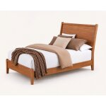 King Canted Sleigh Bed