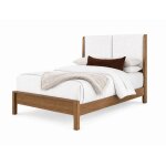 King Shelter Uph Bed-Pure White