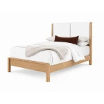 Mercer Street Queen Shelter Uph Bed-pure White - 864-553-355-052-722