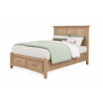 Queen Mansion Storage Bed