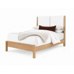 King Shelter Uph Bed-Pure White