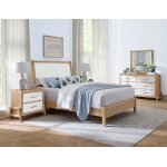 King Canted Sleigh Bed - Image 5