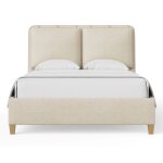 King Uph Bed-Sandstone - Image 5