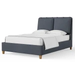 Nordhaven King Uph Bed-navy Tweed - 852-661J-166J-822J-404