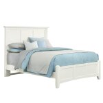 Bonanza Full, Queen & King Mansion Bed - White Finish - BB29-668/866/922/MS1
