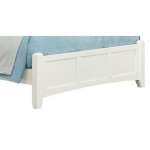 Bonanza Full, Queen & King Mansion Bed - White Finish - BB29-558/855/922 - Image 4