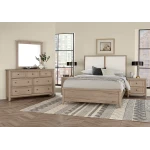 Upholstered Bed-white - Image 3