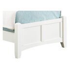 Bonanza Twin Mansion Bed - White Finish - BB29-552/255/911 - Image 3