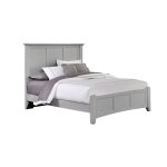 Bonanza Full ,queen, & King Mansion Bed - Grey Finish - BB26-668/866/922/MS1