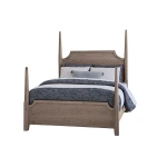 Tide & Timber Queen Pencil Poster Bed - 831-558-855-922