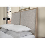 Woodbridge Queen Upholstered Bed-grey - 821-551-155-052-922 - Image 2