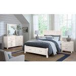 Tide & Timber Queen Fretwork Bed With Storage Footboard - 834-557-050B-502-555T - Image 2