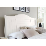 Cool Farmhouse Sleigh Bed W/ Storage Footboard - 804-553-050B-502-555 - Image 3