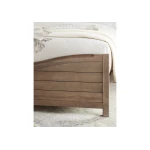 Cool Farmhouse King Sleigh Bed - 800-663-366-922-MS1 - Image 3