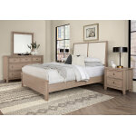 Woodbridge Cal King Upholstered Bed-white - 821-661-166-061-944-MS1 - Image 2