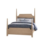 Tide & Timber Cal King Pencil Poster Bed - 830-668-866-944-MS1