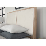 Woodbridge Upholstered Bed-white in Queen - 822-551-155-051-922 - Image 5