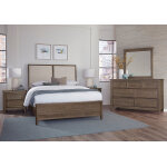 Woodbridge Upholstered Bed-grey in Queen - 820-551-155-052-922 - Image 6