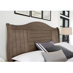 Cool Farmhouse Sleigh Bed W/ Storage Footboard - 801-553-050B-502-555 - Image 4