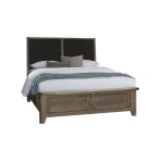 Woodbridge Queen Upholstered Bed With Storage -black - 820-551-053-050B-502-555