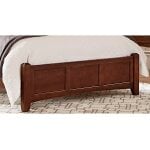 Bonanza Full ,queen, & King Mansion Bed - Cherry Finish - BB28-668/866/922/MS1 - Image 6