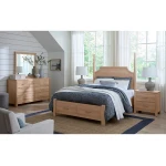 Tide & Timber Queen Pencil Poster Bed With Footboard Storage - 830-558-050B-502-555T - Image 4