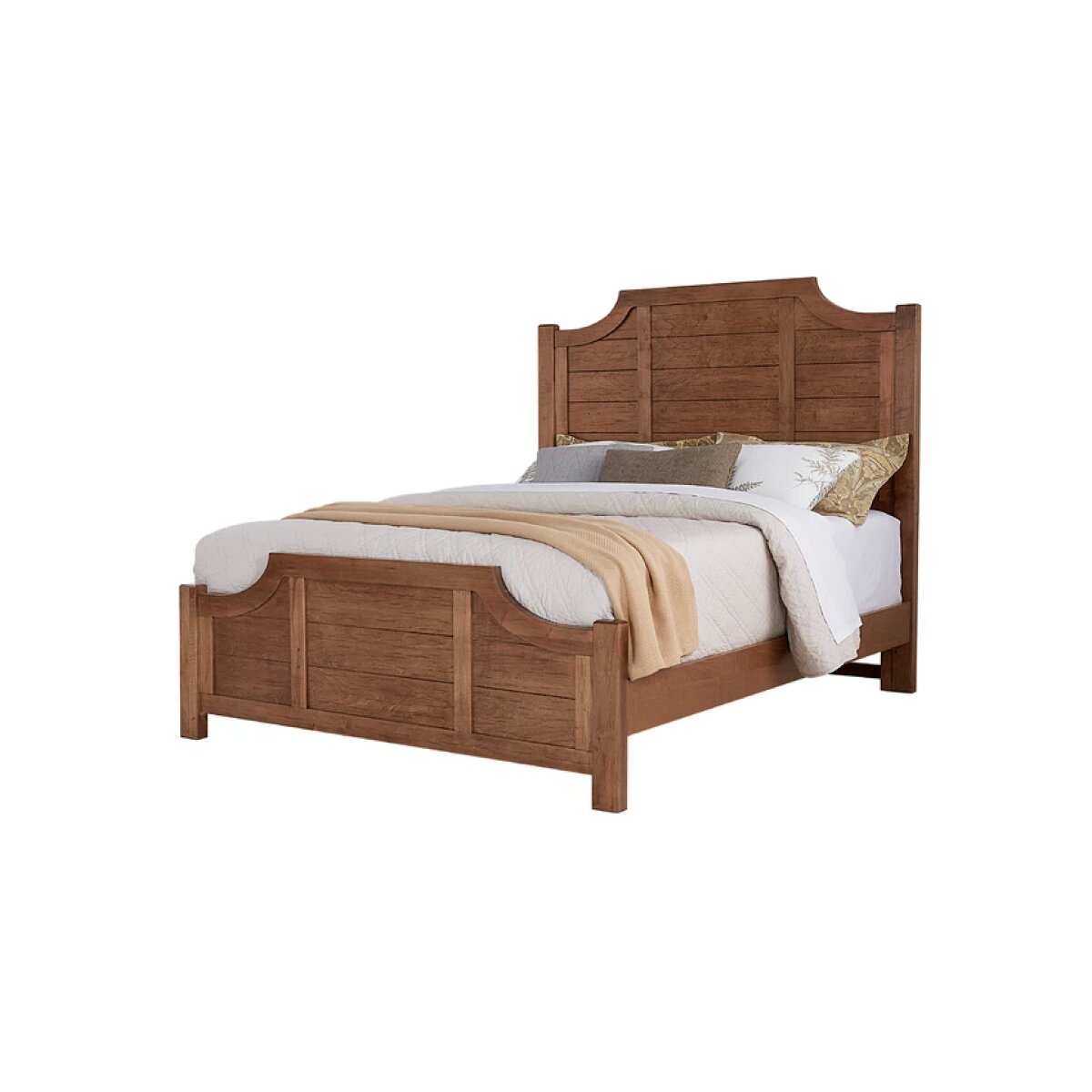 9ed6aeae01b2412ea9b1e88b81a041fc Maple Road King Scallop Bed - 118-667-766-733-MS2 - Image 1