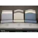 Amelia Upholstered Bed - Mocha - Image 5