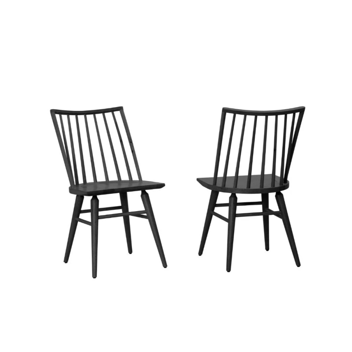 5a0f1ab536caa87cdee9d14d579eab93 Black Spindle Side Chair - Image 1