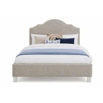 Tide & Timber King Tan Antelope Upholstered Bed - 830/831/834/835-661T - Image 2