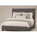 Amelia Upholstered Bed - Mocha - Image 2