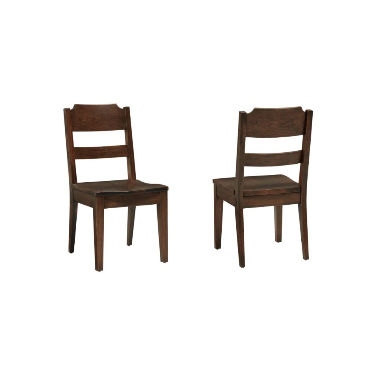 fbe3c3112f340bf4fd5a19467ce4125e Crafted Cherry Dining Ladderback Side Chair - 150-010 - Image 1